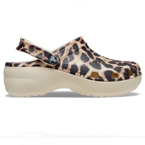 Crocs CLASSIC PLATFORM ANIMAL REMIX CLOG Women's Size 9 NWT!